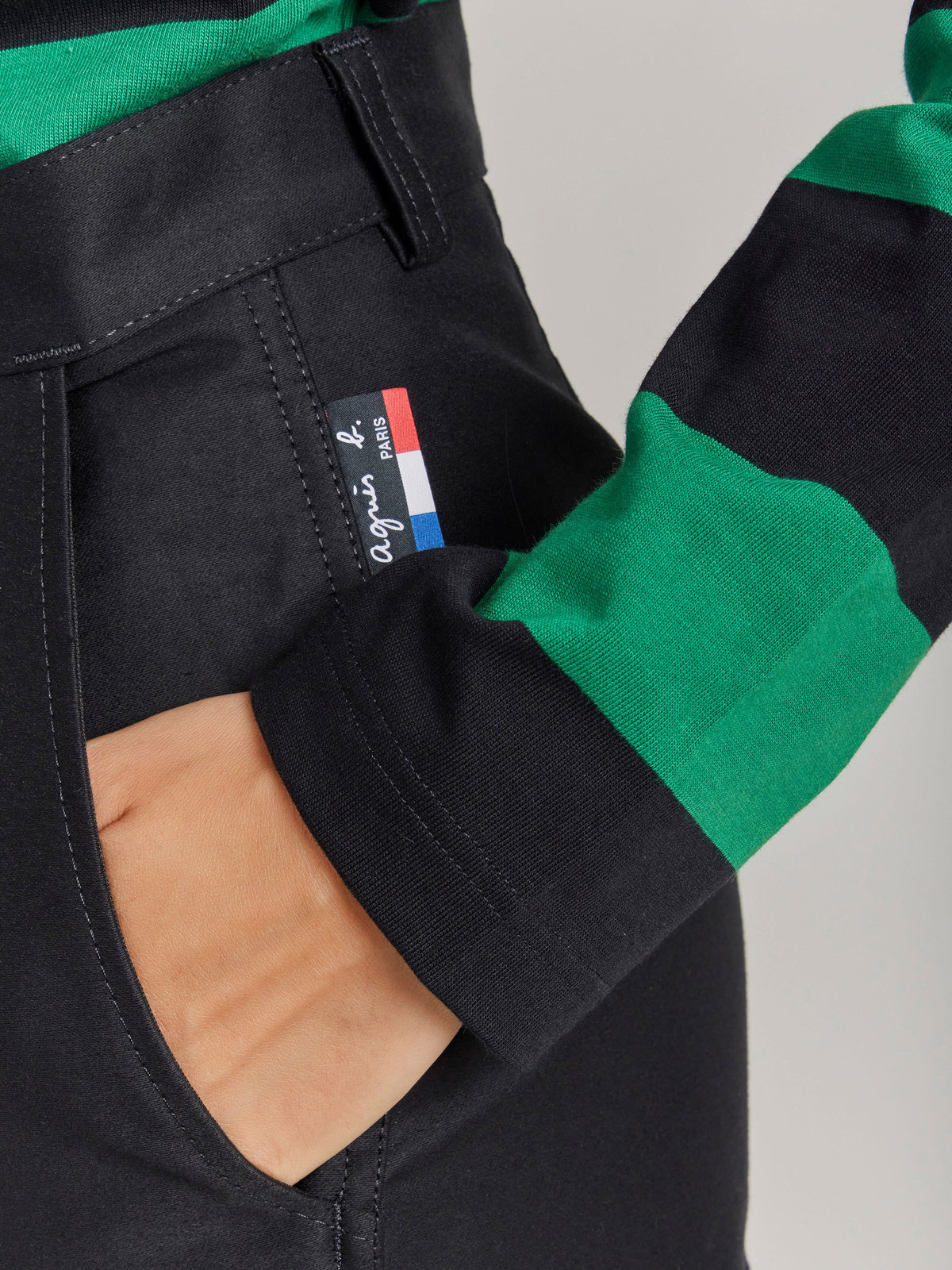 FEMME ウィメンズ 【Outlet】AN53 PANTALON agnes b.×Dolmen パンツ ブラック