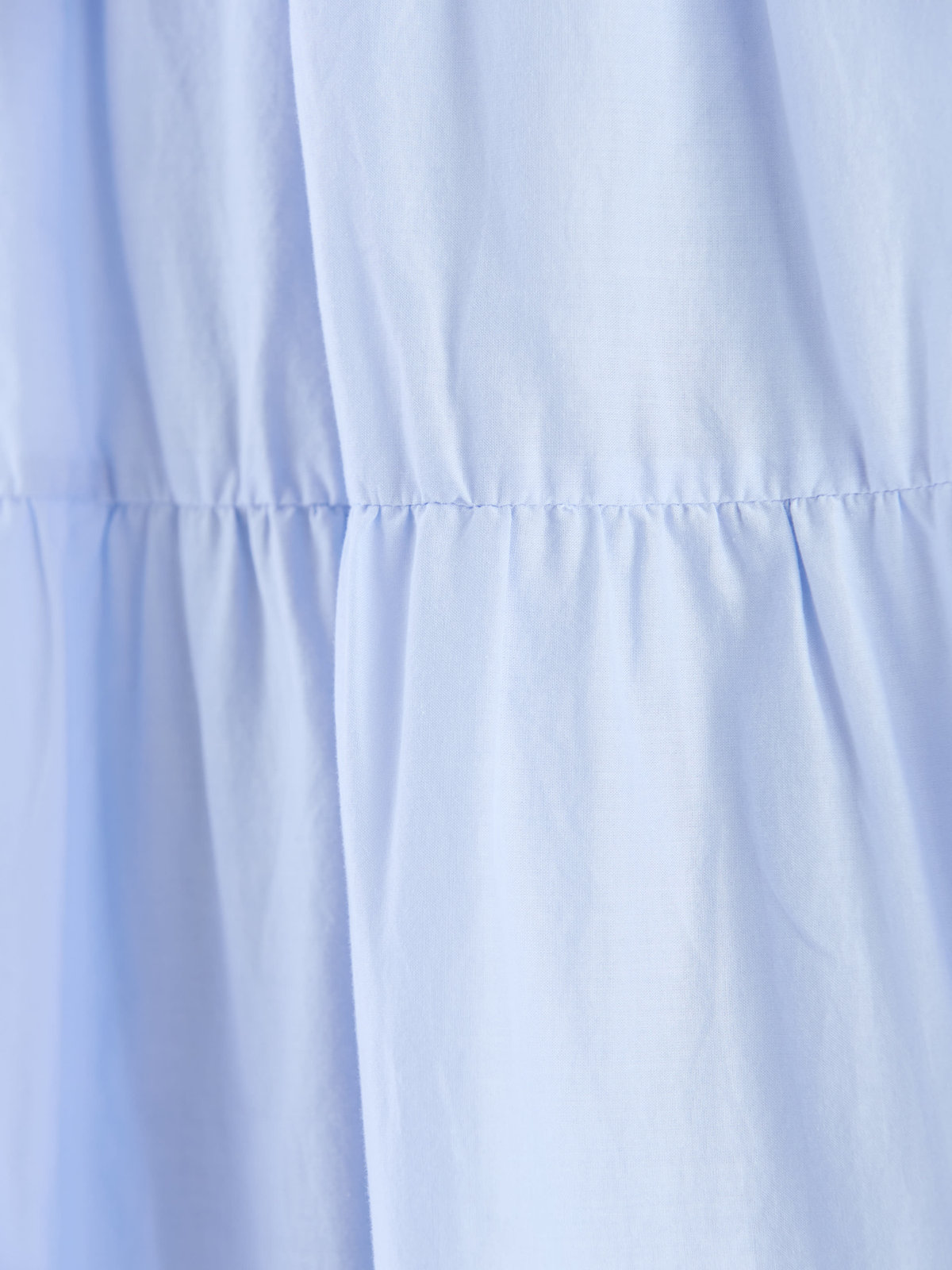 To b. by agnès b. 【Outlet】ブイネックティアードドレス ブルー