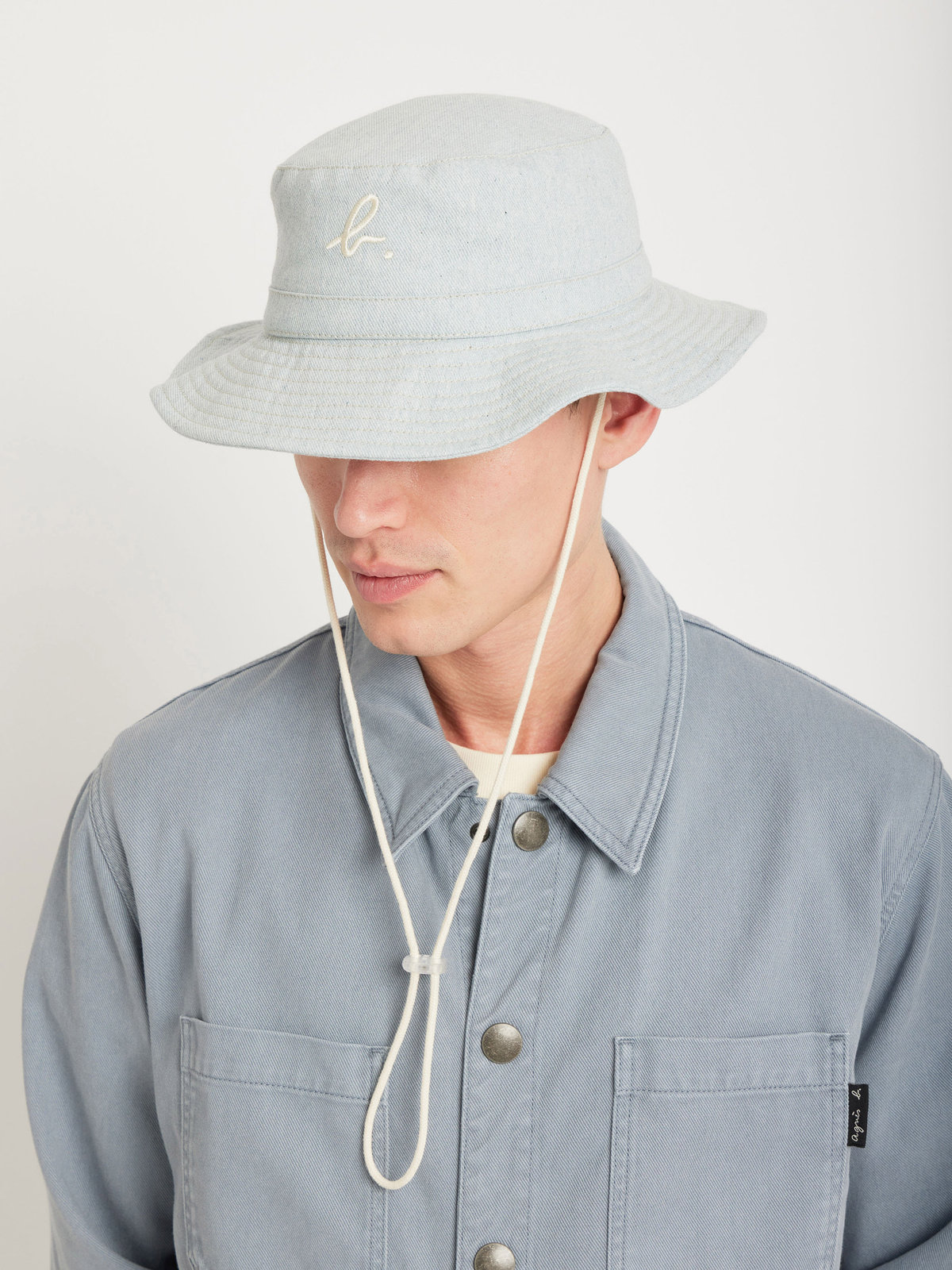 HOMME メンズ TV98 CHAPEAU サファリハット ブルー系その他