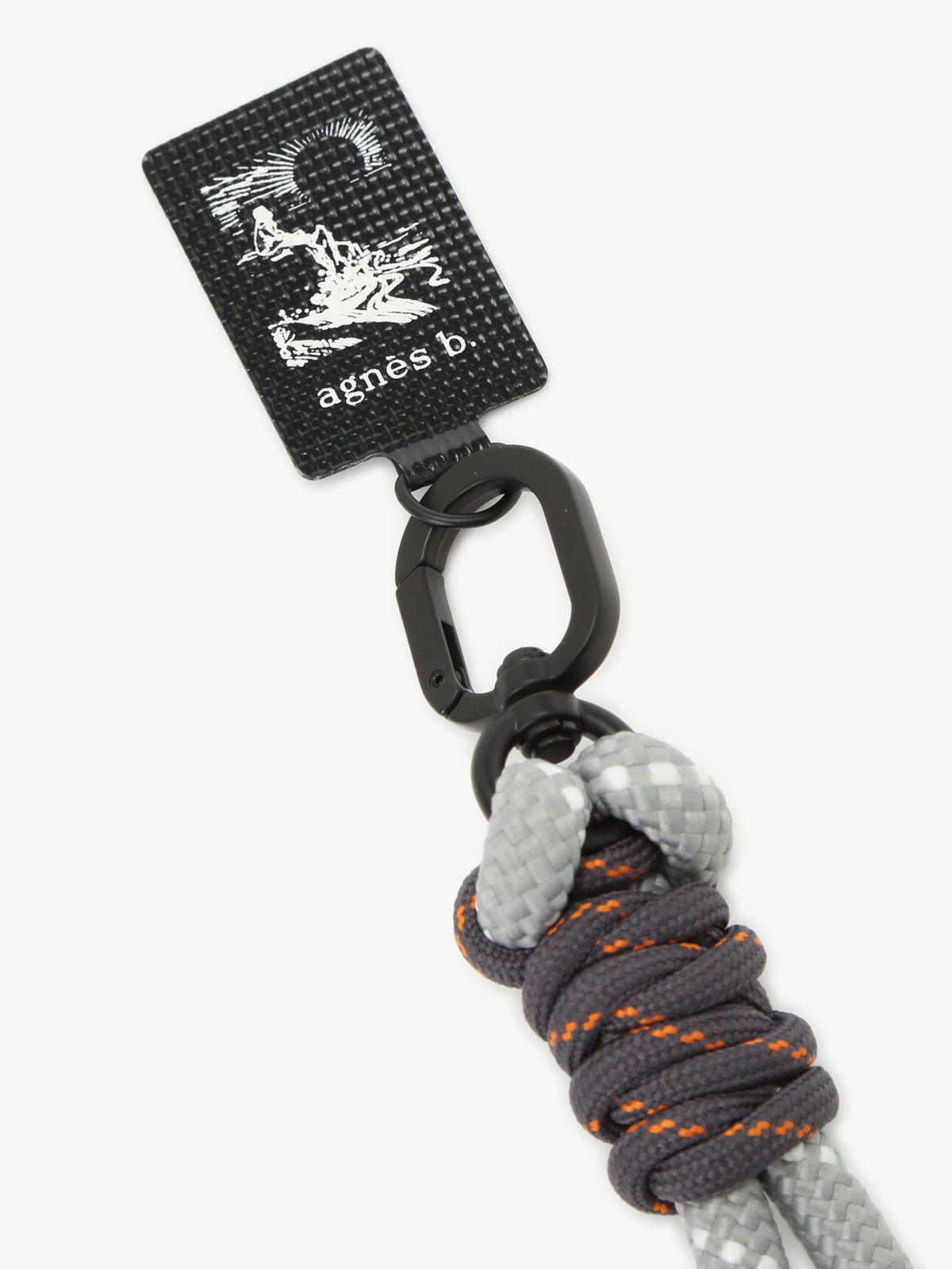 VOYAGE メンズ バッグ＆ウォレット ショート モバイルストラップ ”Trip ”ZAH09-02 グレー