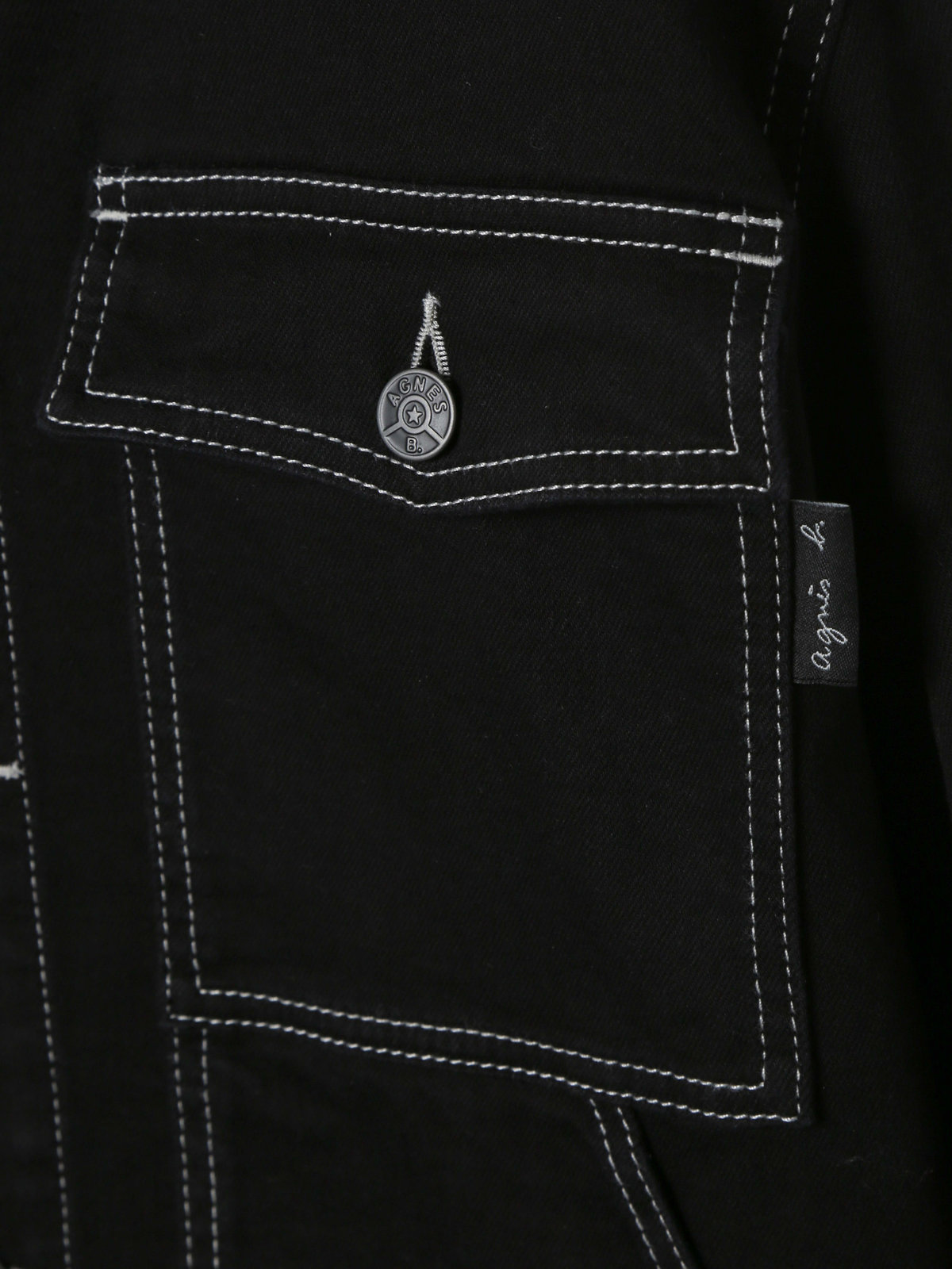 HOMME メンズ メンズ デニム ジャケット ”Ixone” ブラック