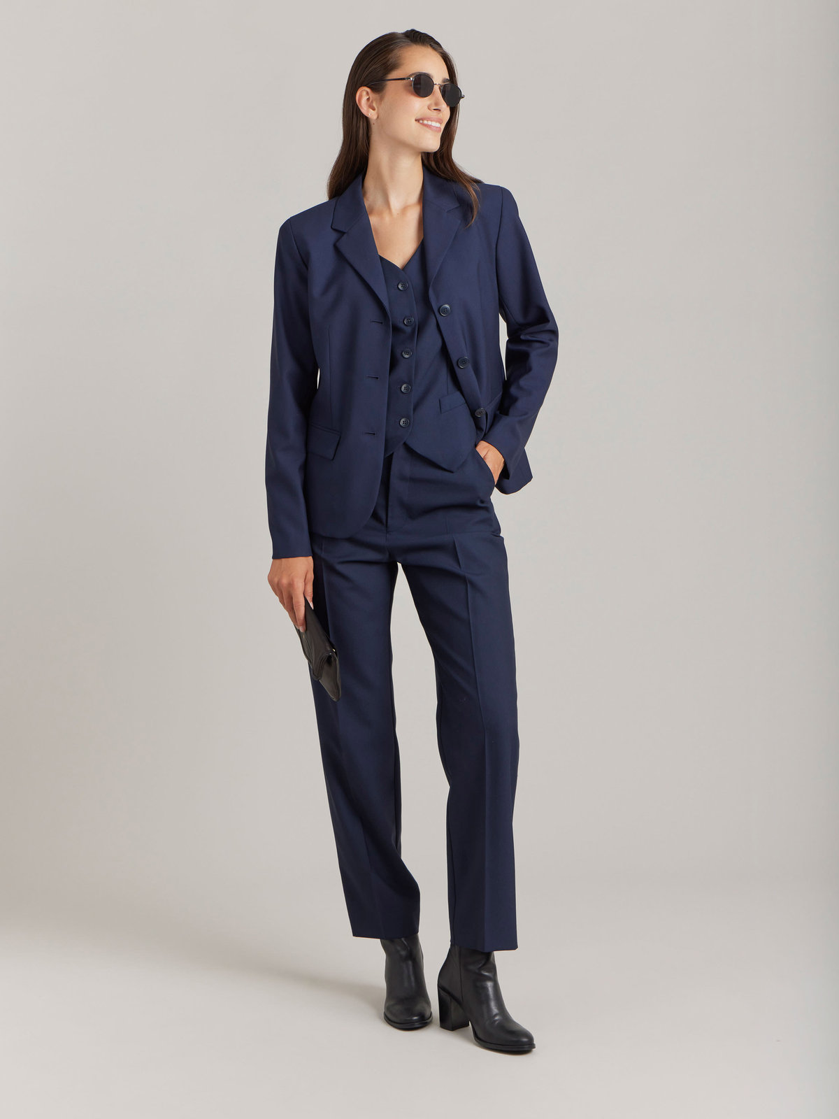 FEMME ウィメンズ 【Outlet】US55 GILET ジレ ネイビー