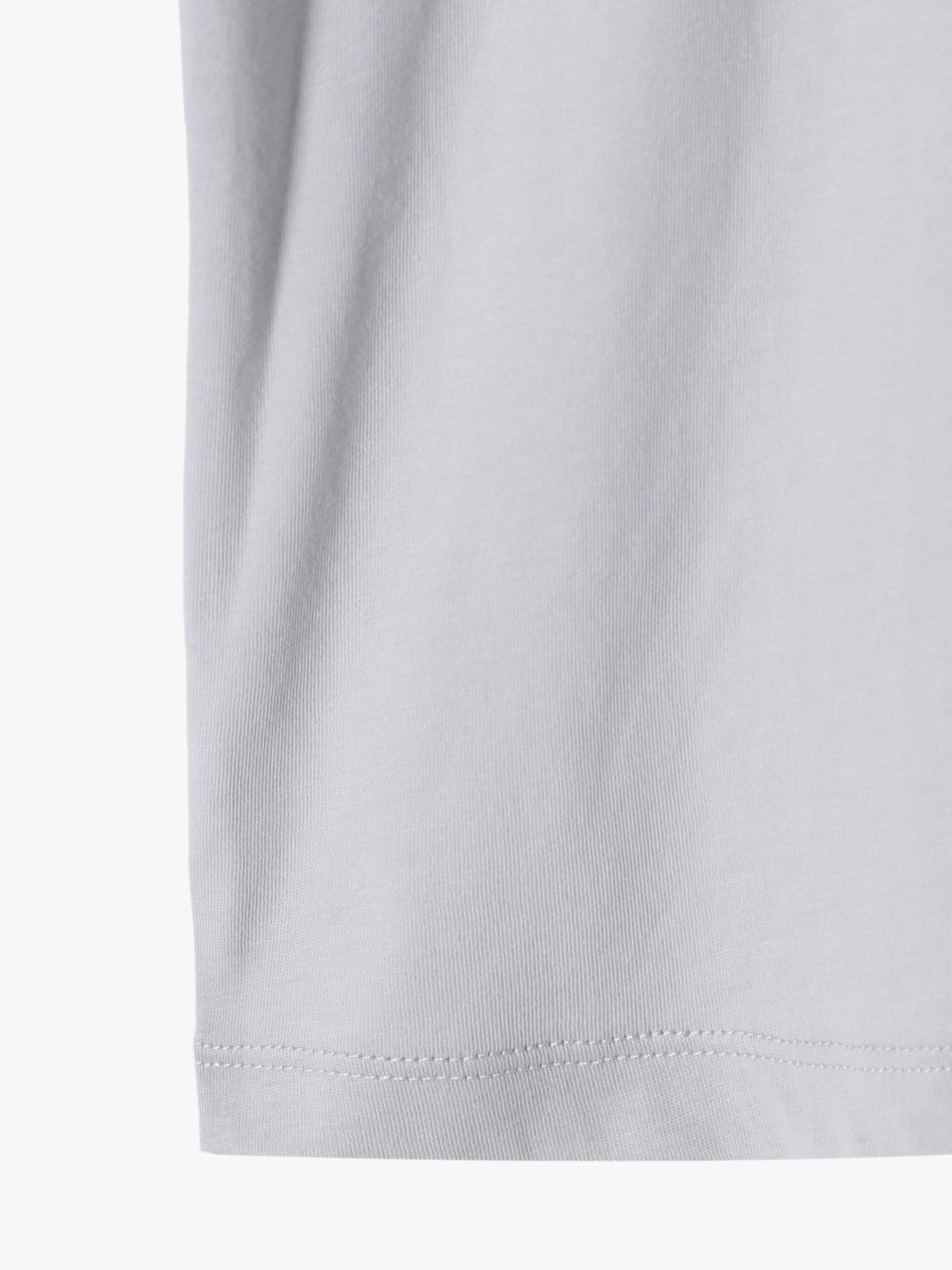 ENFANT ガールズ キッズ ロゴ コットン ノースリーブ Tシャツ "Rita" グレー