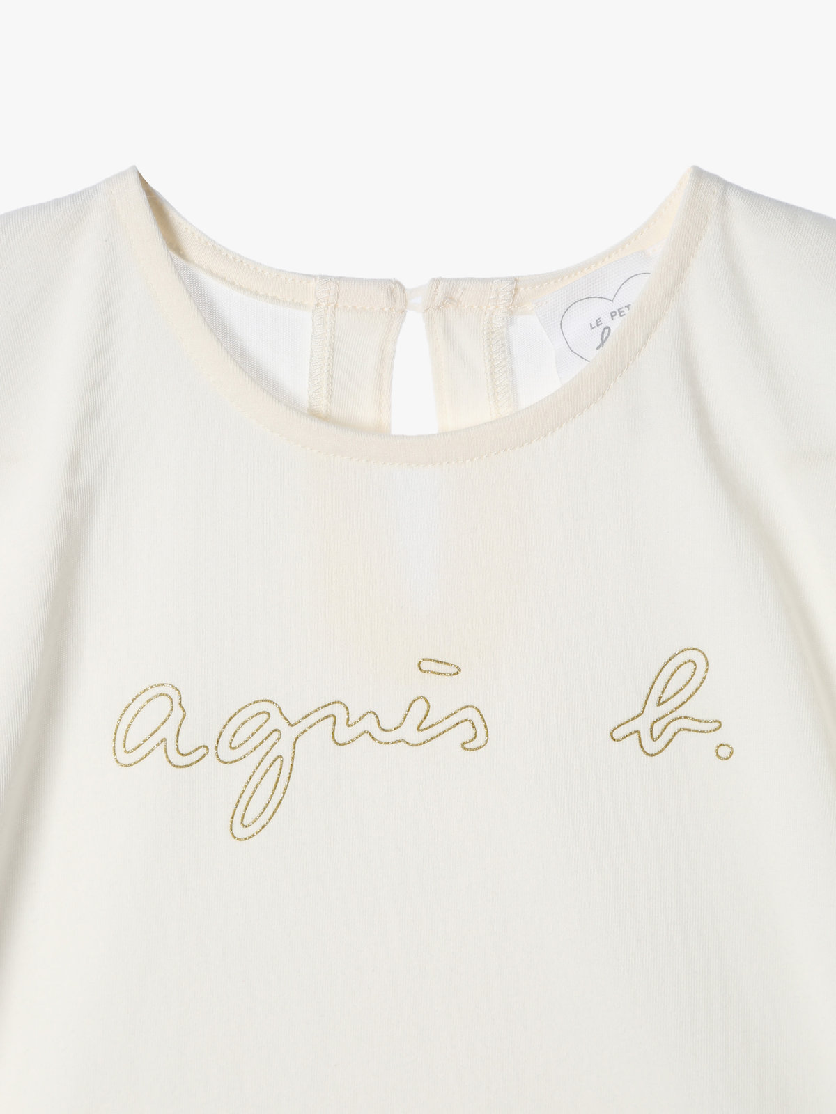 ENFANT ベビー ベビー Tシャツ ホワイト