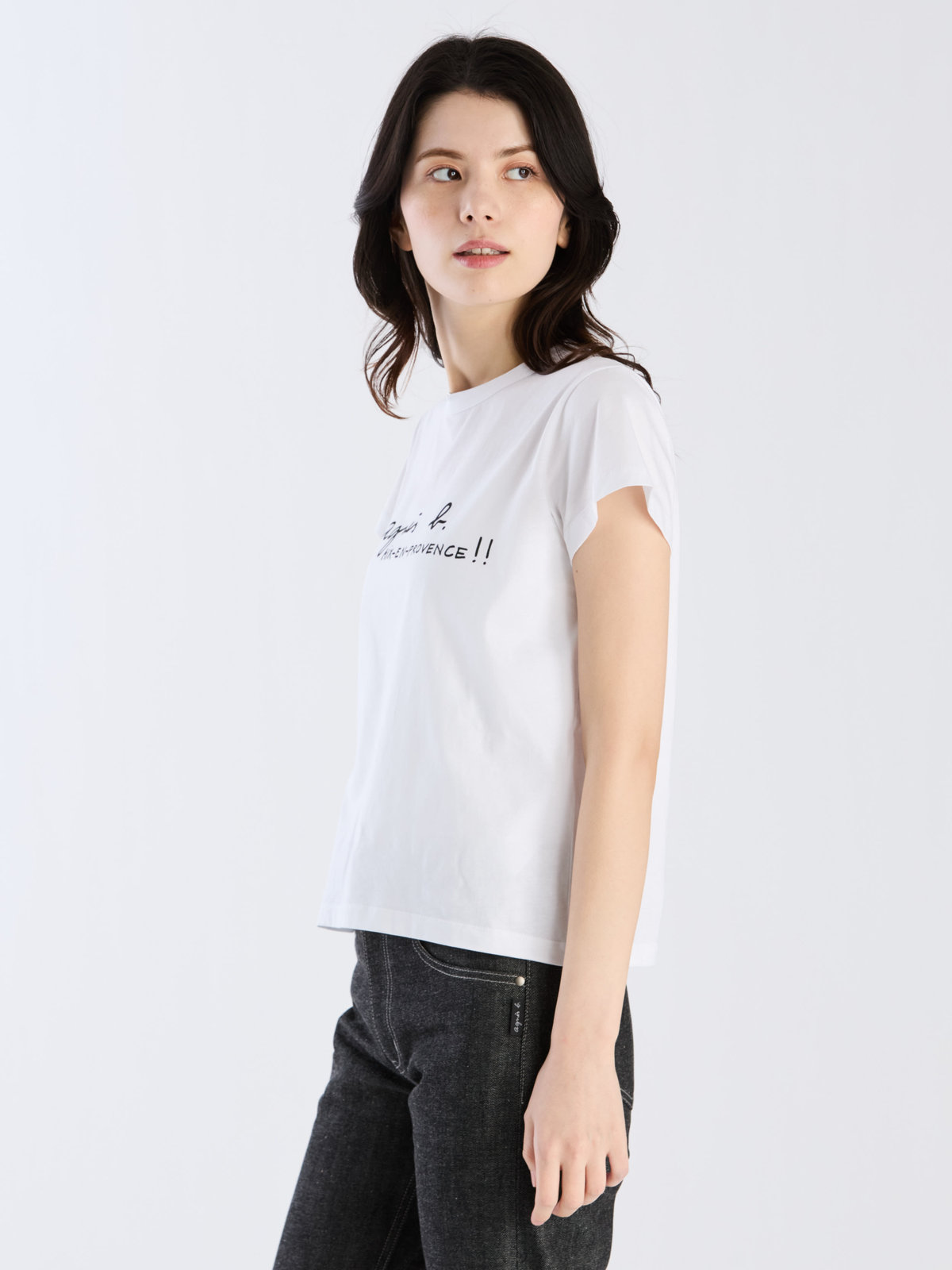 FEMME ウィメンズ 半袖 Tシャツ ”Brando” ホワイト