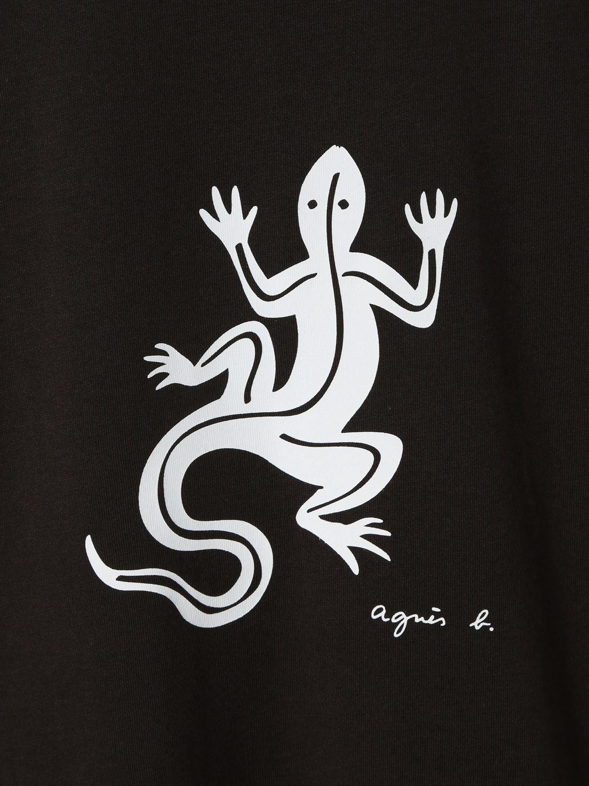 HOMME メンズ メンズ アイコニック コットン 半袖 Tシャツ ”Lezard” ブラウン系その他