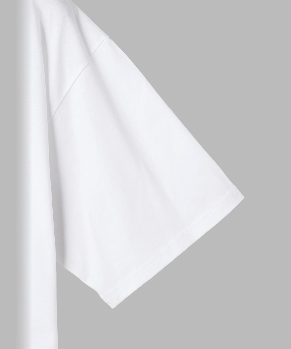 HOMME メンズ メンズ プリント コットン 半袖 アーティスト Tシャツ "Roberto Martinez" ホワイト