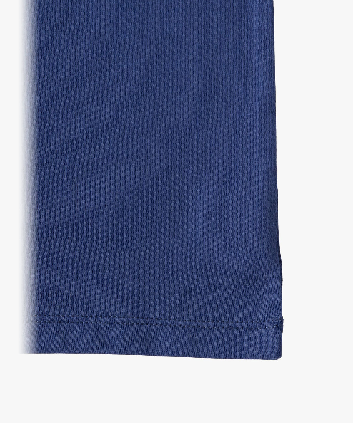 ENFANT ベビー ベビー ロゴ コットン 長袖 Tシャツ ブルー