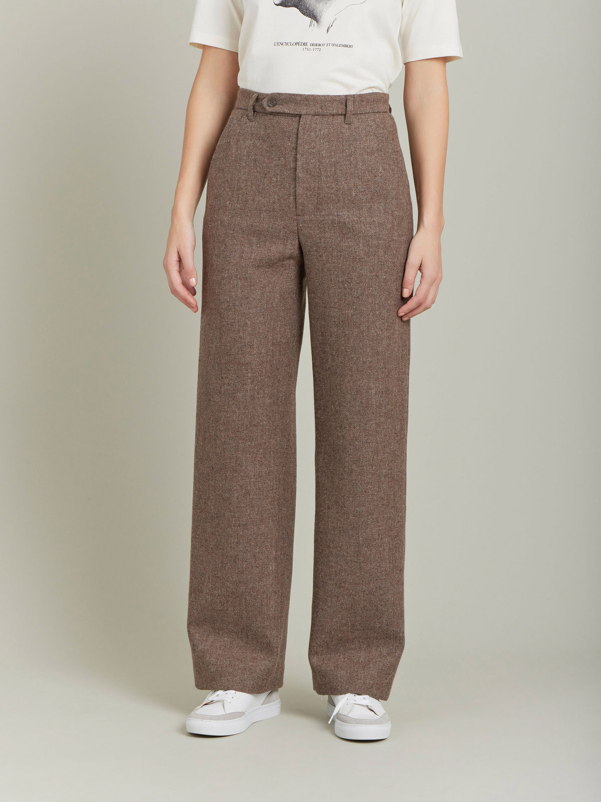 FEMME ウィメンズ 【Outlet】TU59 PANTALON パンツ ブラウン