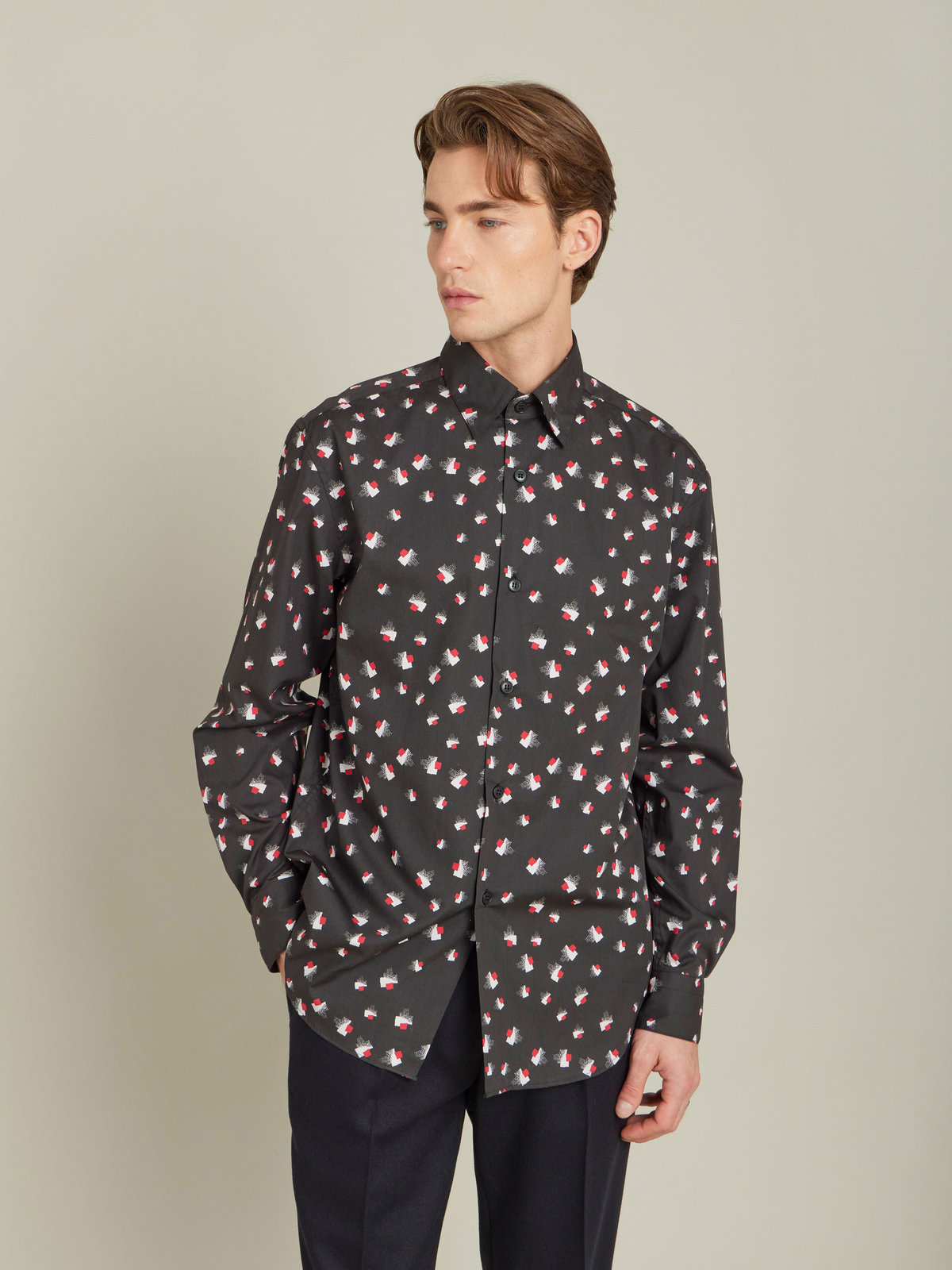 HOMME メンズ 【Outlet】IDO0 CHEMISE シャツ レッド