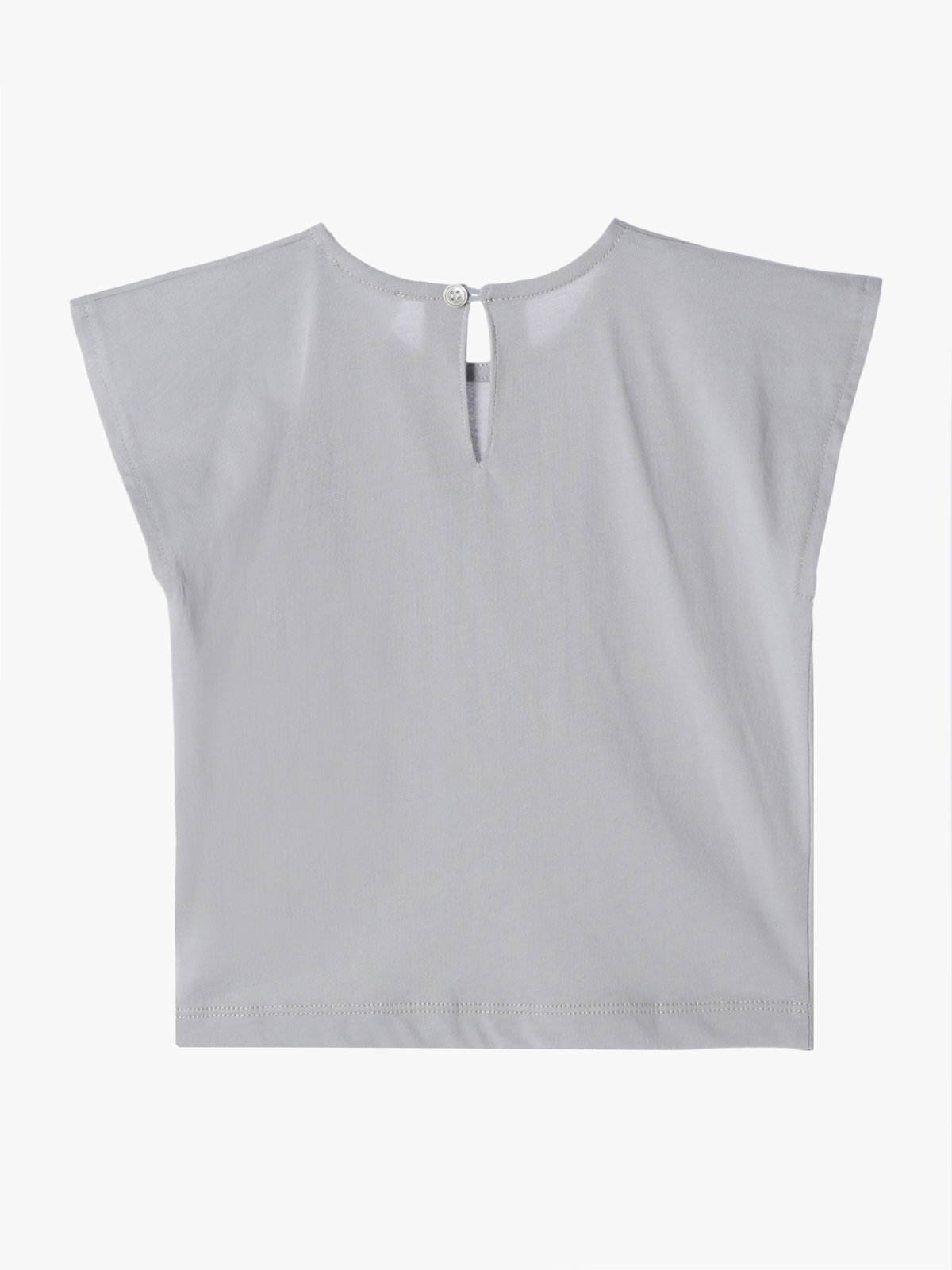 ENFANT ベビー ベビー Tシャツ グレー