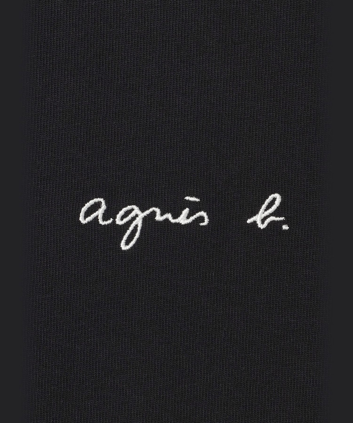 HOMME メンズ メンズ ロゴ 刺繍 コットン 半袖 Tシャツ "Horace" ブラック