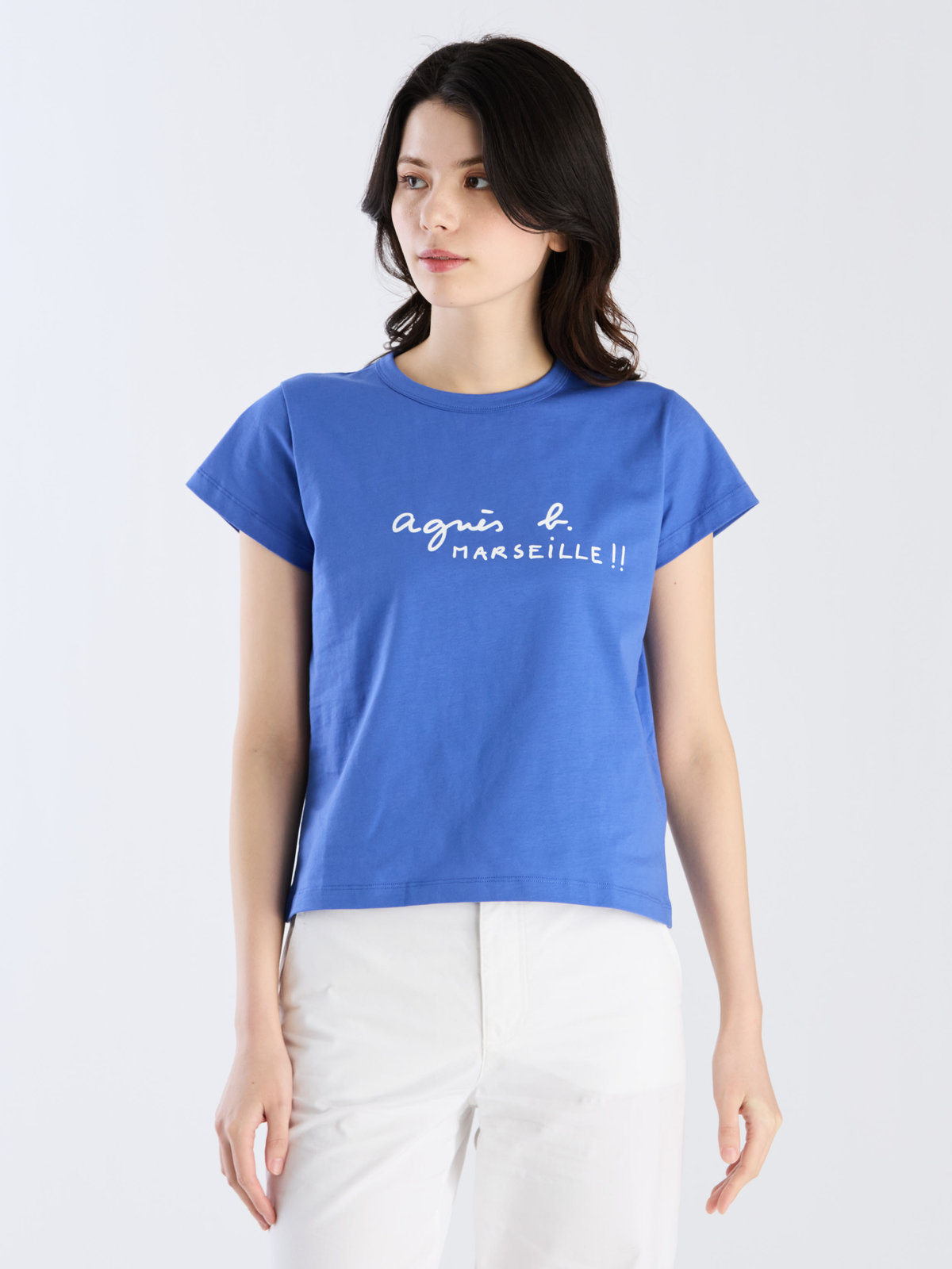 FEMME ウィメンズ 半袖 Tシャツ ”Brando” ブルー系その他