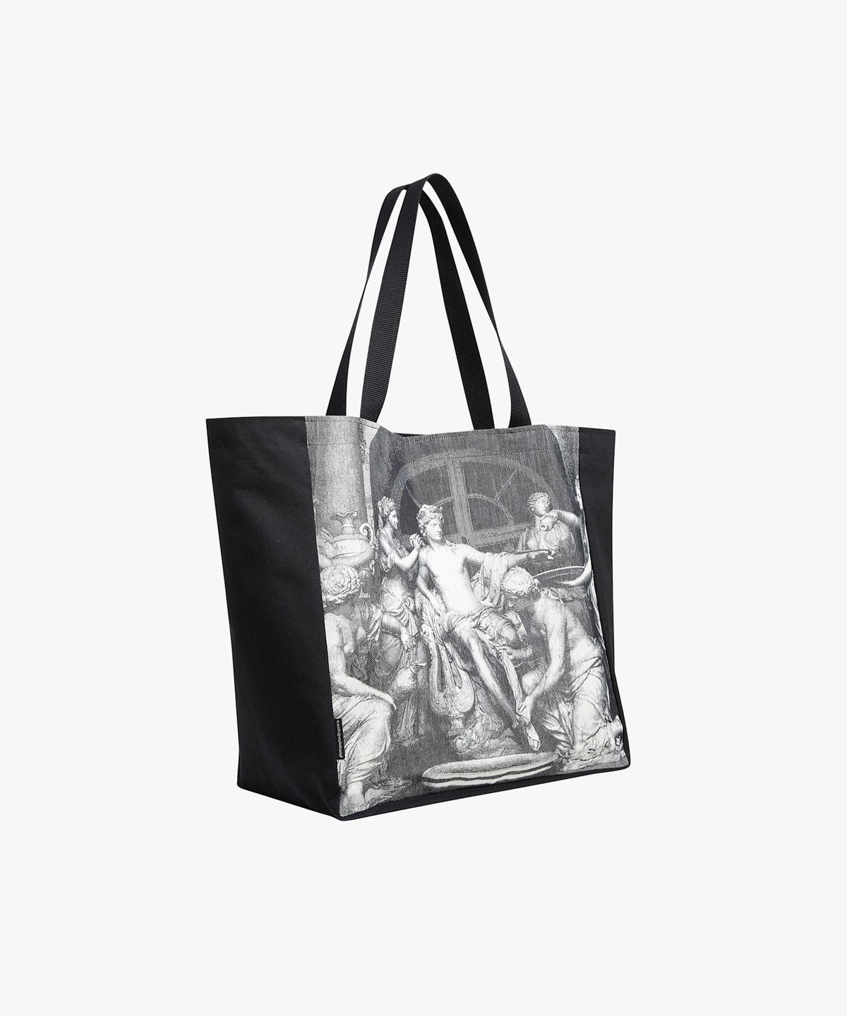 FEMME ウィメンズ フォトプリント コットンキャンバス トートバッグ "Fontaine" マルチ