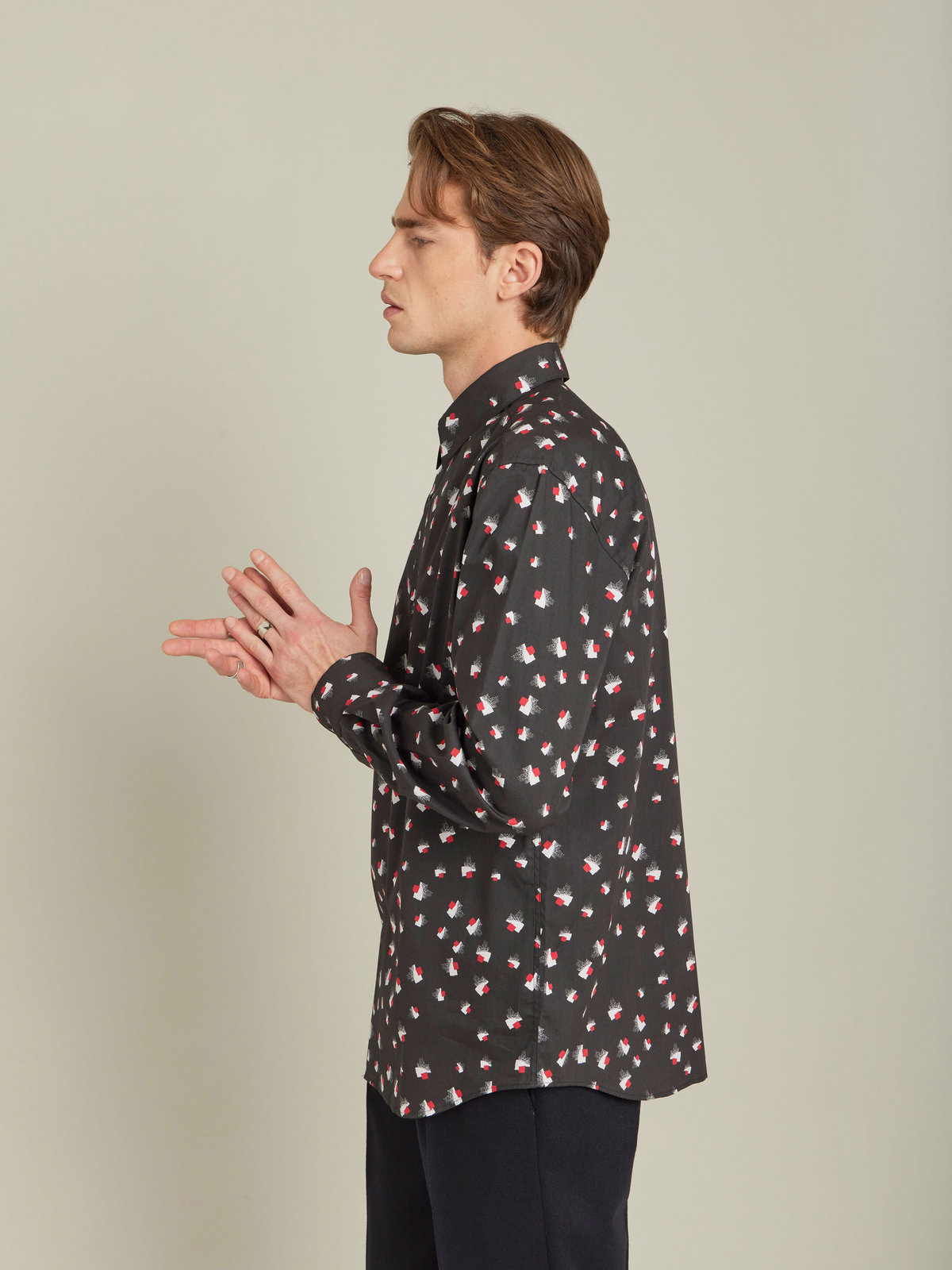 HOMME メンズ 【Outlet】IDO0 CHEMISE シャツ レッド