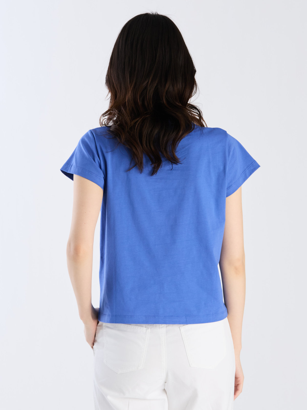 FEMME ウィメンズ 半袖 Tシャツ ”Brando” ブルー系その他