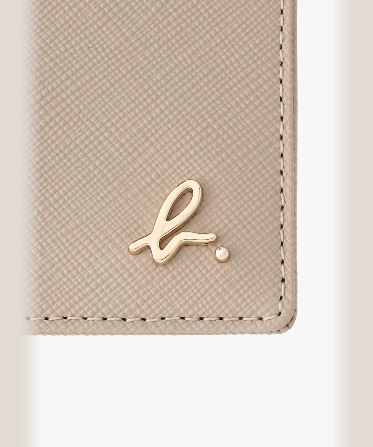 VOYAGE ウィメンズ バッグ＆ウォレット レザー フラグメントケース "Petit b." EW13Bー17 ベージュ