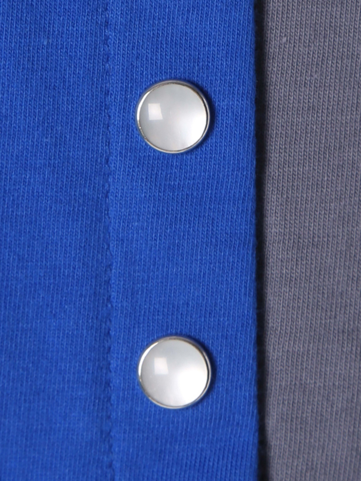 ENFANT ベビー JF59 L CARDIGAN ベビー カーディガン ブルー