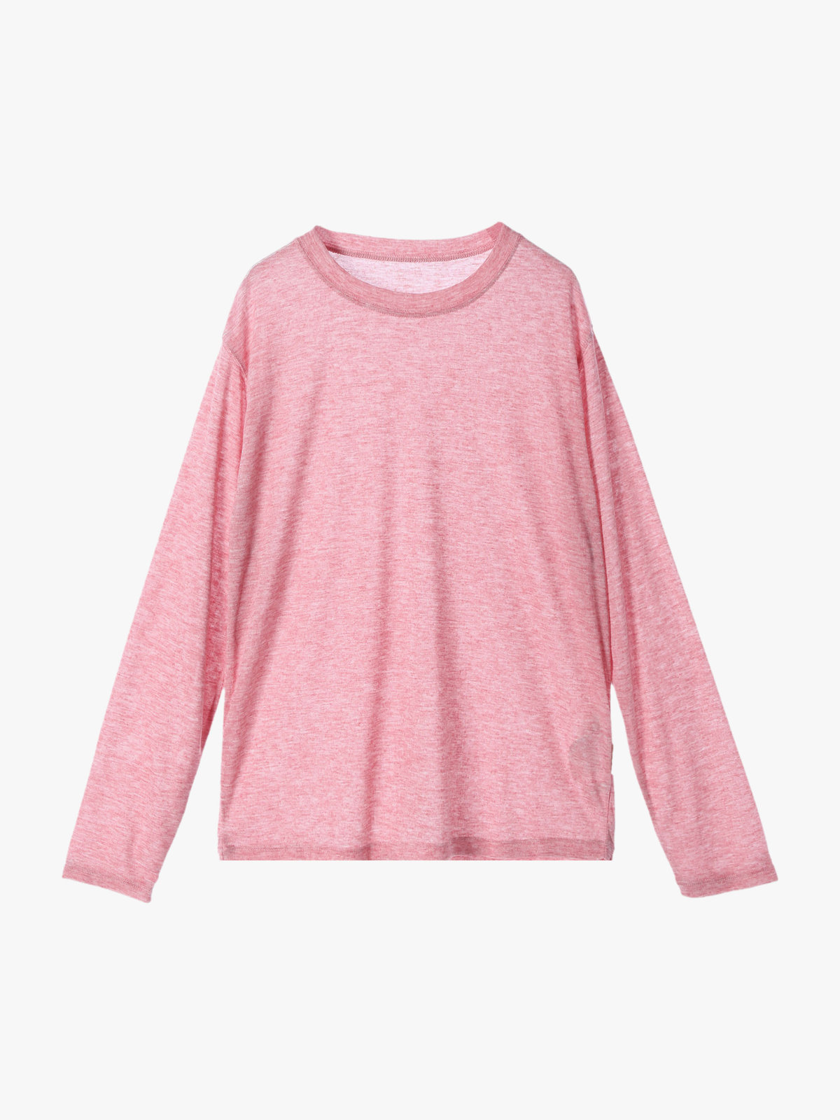 To b. by agnès b. 【Outlet】シアーボーイズロングTシャツ ピンク