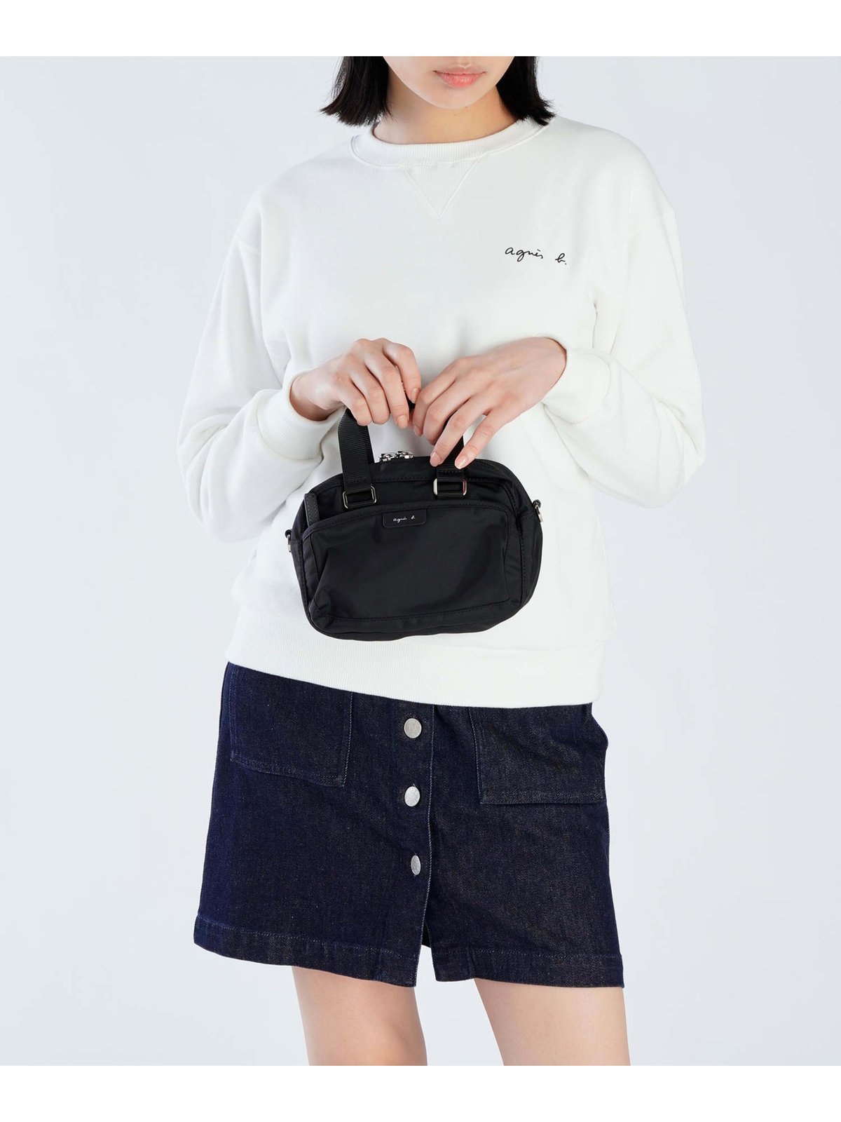 VOYAGE ウィメンズ バッグ＆ウォレット ナイロン 2way ミニ ショルダー "My bag" RAT01-13 ブラック