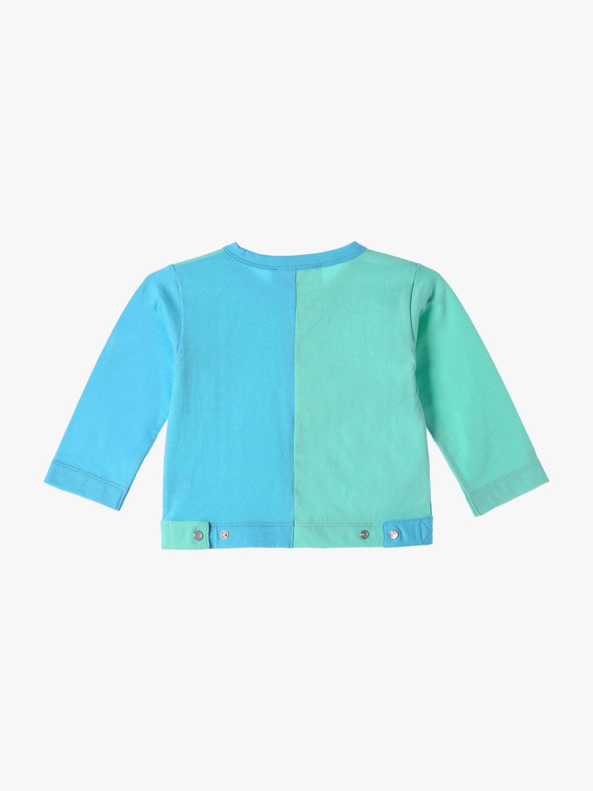 ENFANT ベビー JF59 L CARDIGAN ベビー カーディガン ブルー