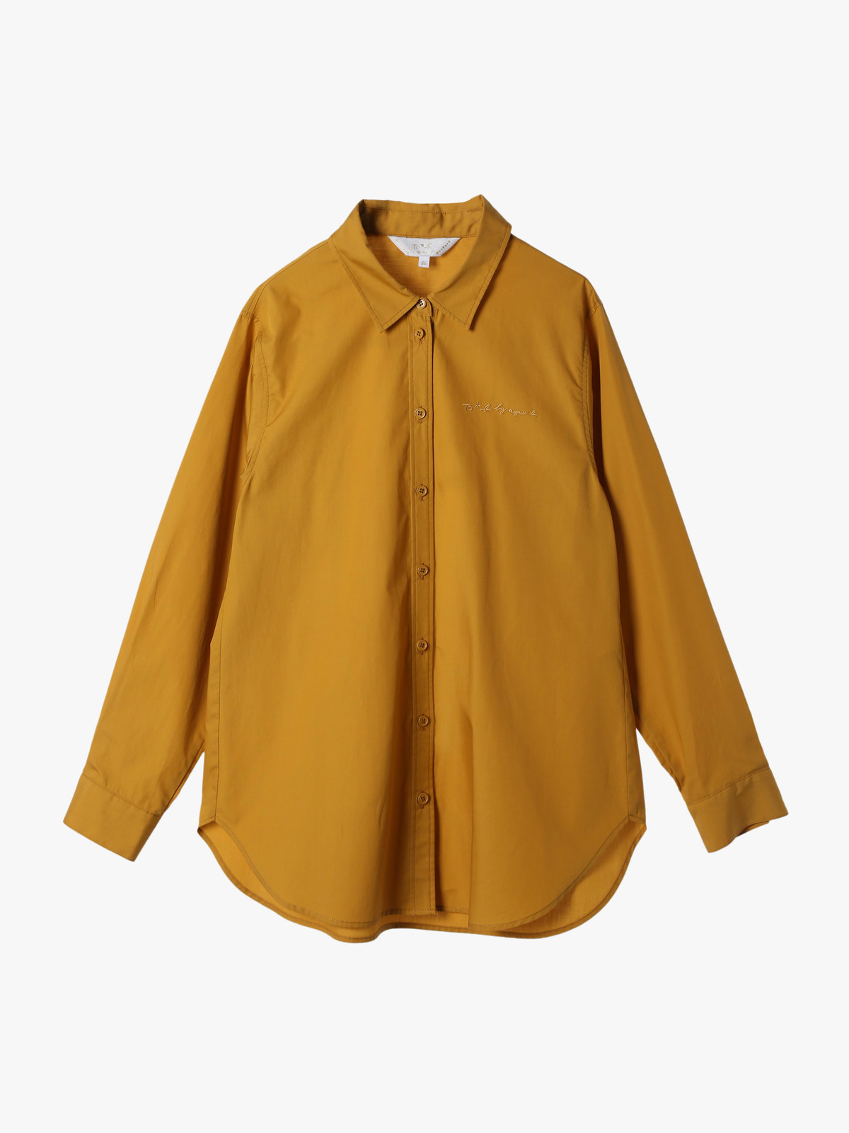 To b. by agnès b. 【Outlet】コットン ロングスリーブ シャツ イエロー