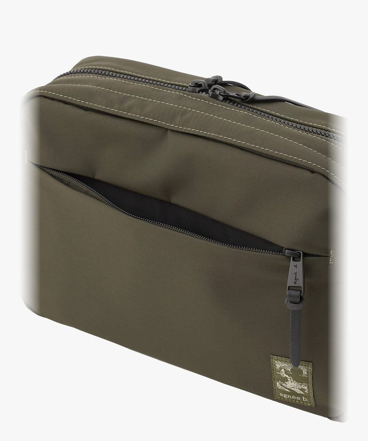 VOYAGE メンズ バッグ＆ウォレット ナイロン ミディアム ショルダーバッグ "Trip" ZAH01-08 グリーン