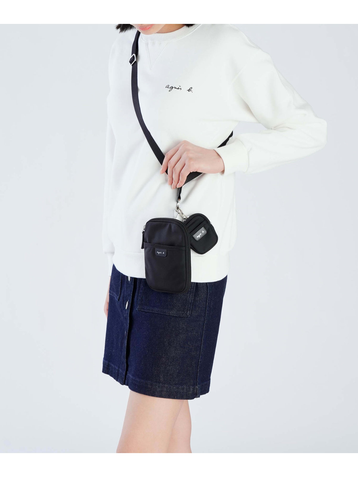 VOYAGE ウィメンズ バッグ＆ウォレット ナイロン 2way マルチショルダー ”My bag” RAT01-14 ブラック