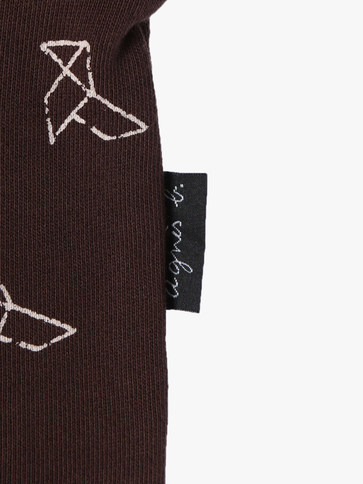 ENFANT ベビー 【Outlet】ベビー プリント コットン 長袖 スウェット ブラウン系その他