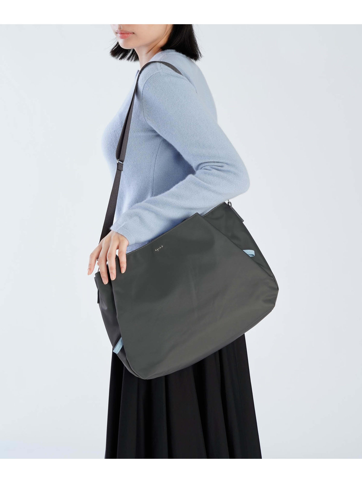 VOYAGE ウィメンズ バッグ＆ウォレット ナイロン ラージ トートバッグ OAS14-01 グレー系その他