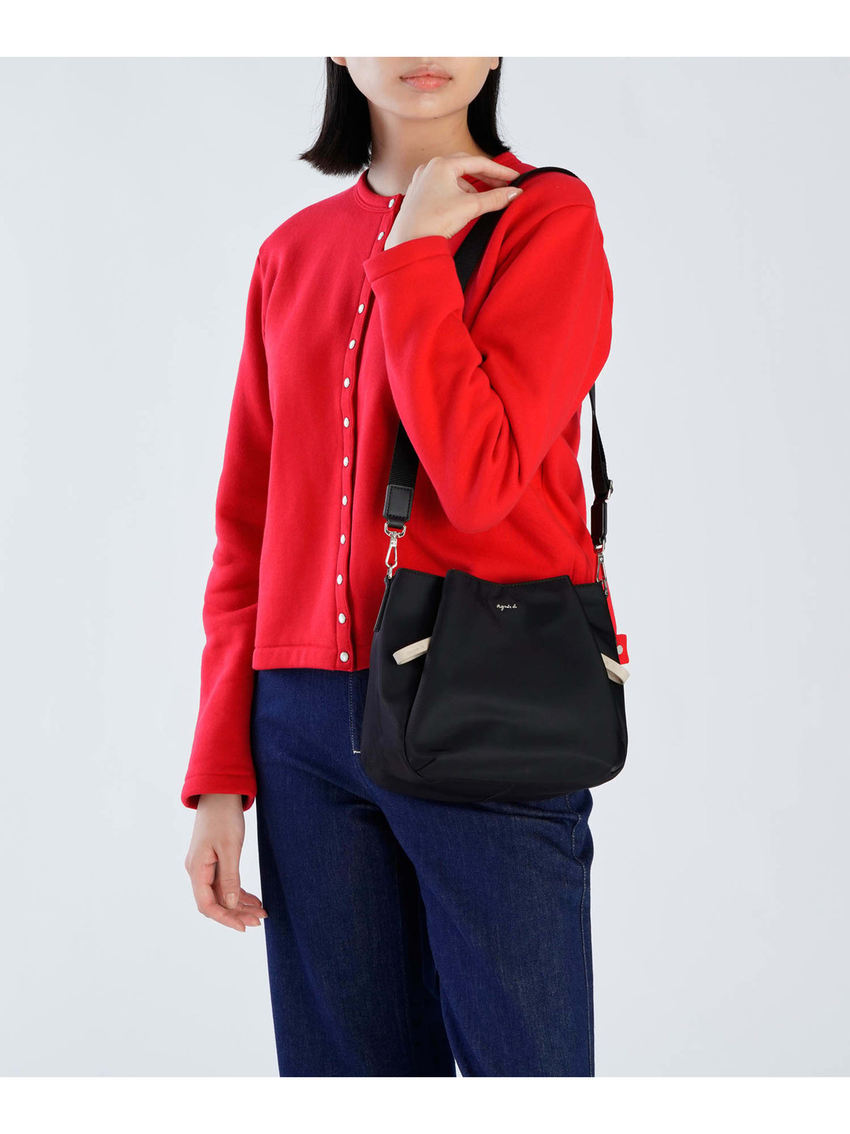 VOYAGE ウィメンズ バッグ＆ウォレット ナイロン 2way トートバッグ OAS14-06 ブラック