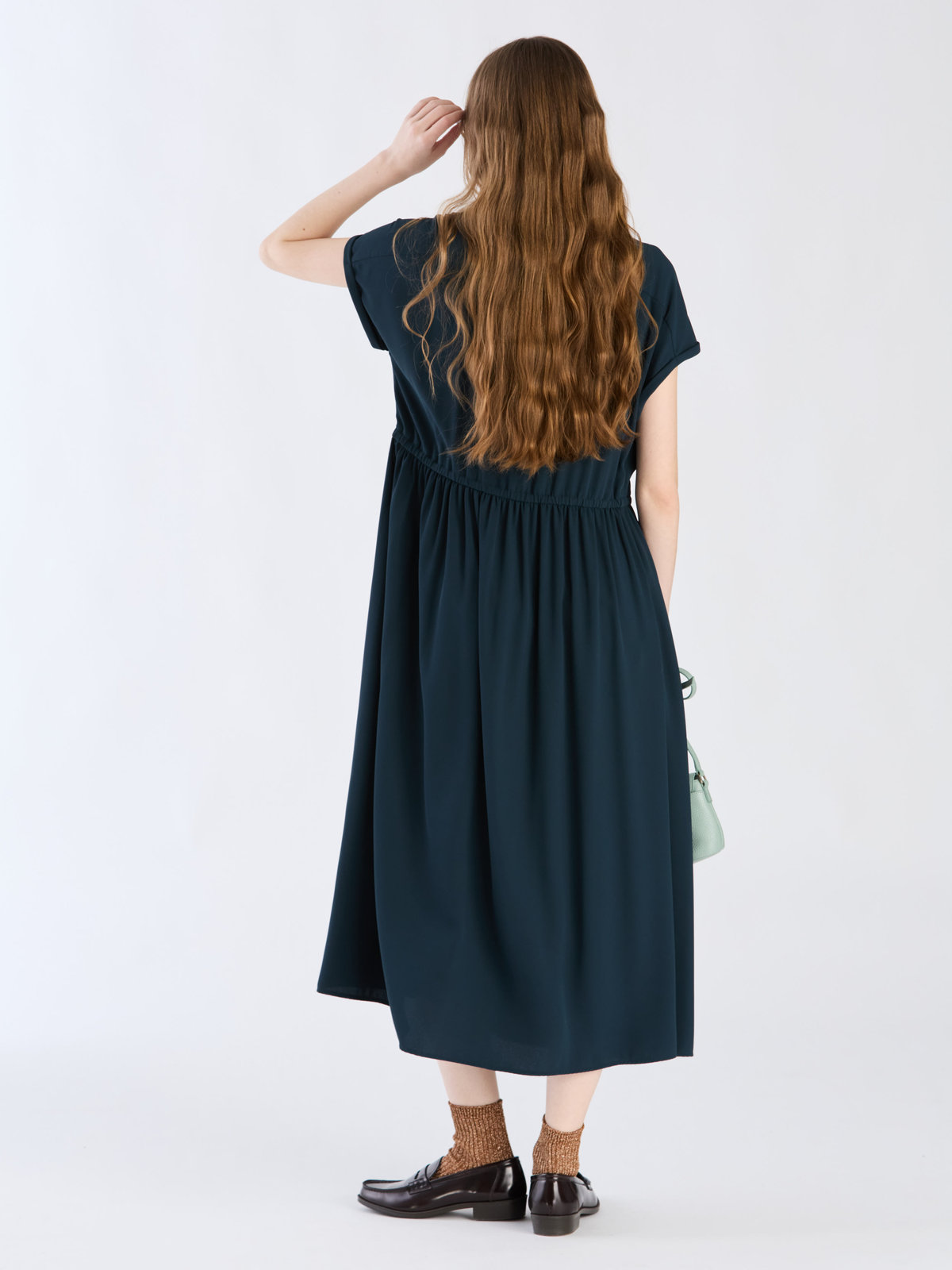 To b. by agnès b. 【Outlet】レディードレスポリエステル ブルー系その他