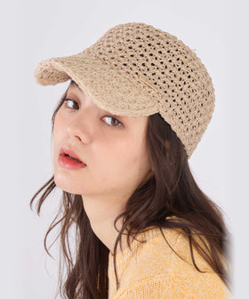 To b. by agnès b. サマー キャップ ベージュ