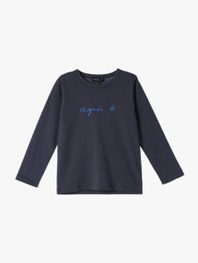 ENFANT ユニセックス 【Outlet】S137 E TS キッズロゴTシャツ グレー