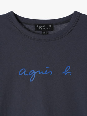 ENFANT ユニセックス 【Outlet】S137 E TS キッズロゴTシャツ グレー