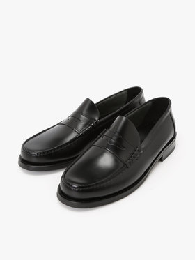 HOMME メンズ メンズ ローファーモカシン ブラック