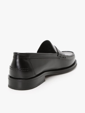 HOMME メンズ メンズ ローファーモカシン ブラック