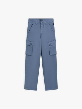 FEMME ウィメンズ コットンギャバジン カーゴパンツ ”Treillis” グレー