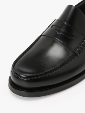 HOMME メンズ メンズ ローファーモカシン ブラック