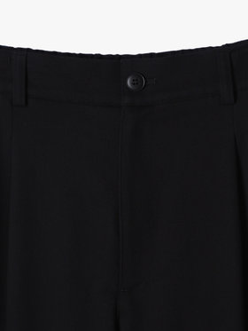 HOMME メンズ メンズ コットン パンツ ブラック