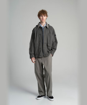 HOMME メンズ SPORT b. メンズ ストレートパンツ グリーン系その他