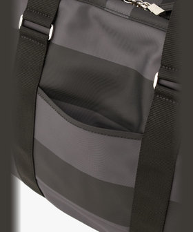 VOYAGE ウィメンズ バッグ＆ウォレット ボーダー ボストンバッグ RAT01Jー01 グレー