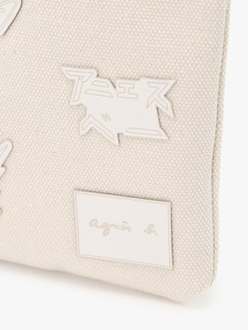 VOYAGE メンズ バッグ＆ウォレット 【Outlet】【ユニセックス】  ポーチ (YAH02-03) ホワイト