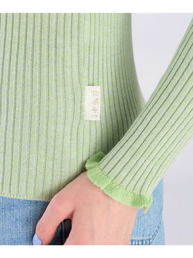 To b. by agnès b. 【Outlet】メランジリブタートル グリーン系その他