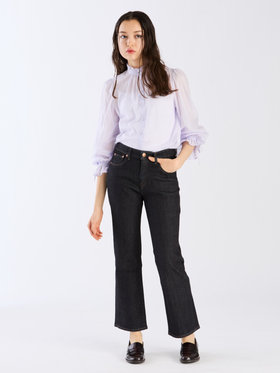 To b. by agnès b. 【Outlet】コットンローンロングブラウス パープル系その他