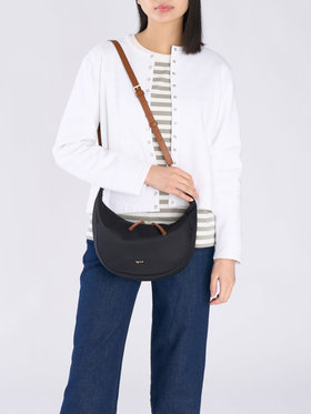 VOYAGE ウィメンズ バッグ＆ウォレット ナイロン 2way ミディアム ショルダーバッグ ”Tsuki” ZAS07-01 ブラウン