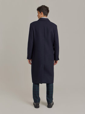 HOMME メンズ 【Outlet】TU74 MANTEAU コート ブルー系その他