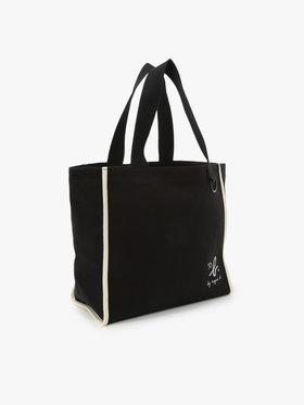 To b. by agnès b. To b. by agnes b.× green label relaxing コットン パイピング トートバッグ ブラック