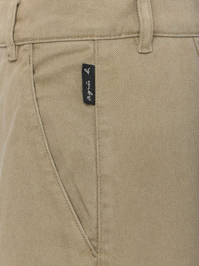 FEMME ウィメンズ コットンギャバジン ストレートパンツ ブラウン系その他