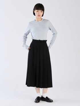 To b. by agnès b. 【Outlet】WW90 TS ラメジャージータートル ライトブルー